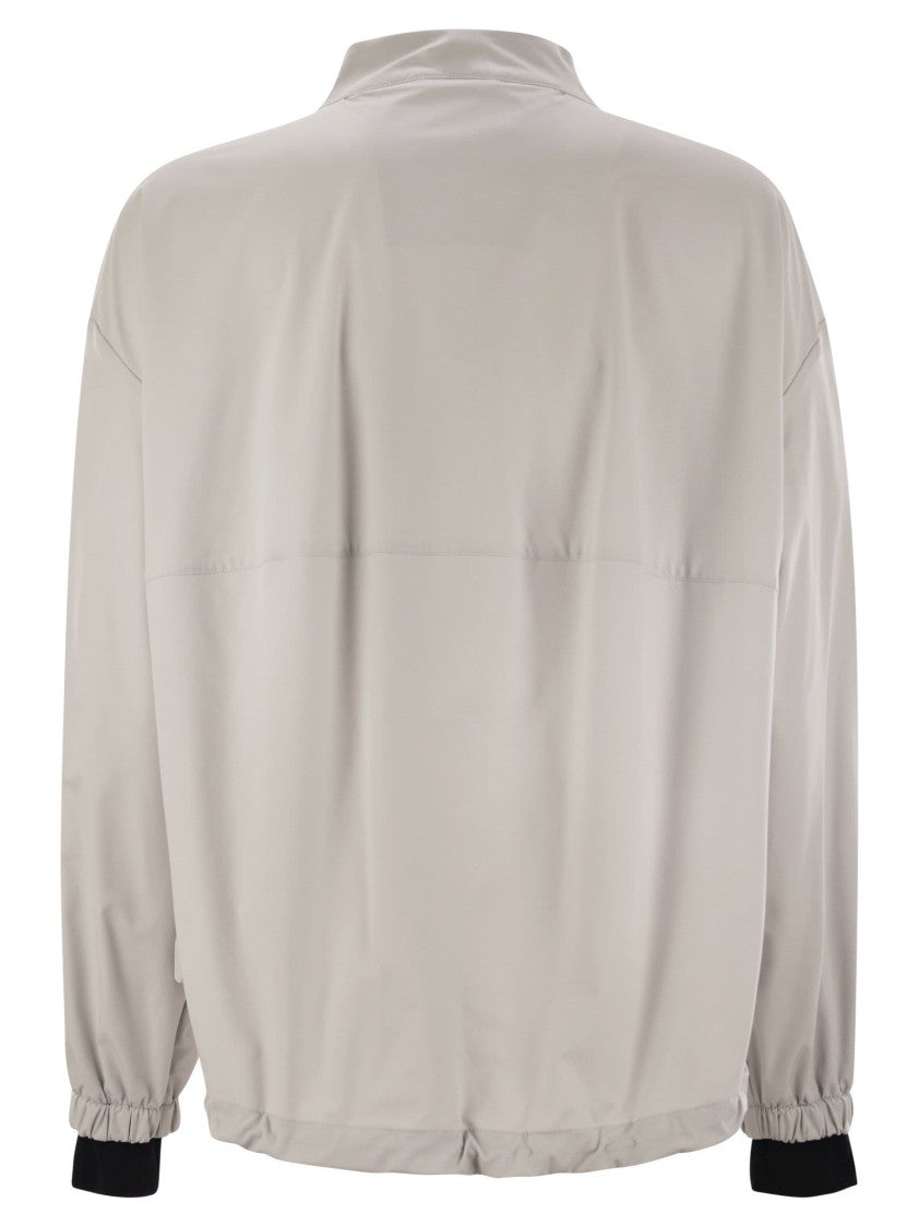 Herno Laminar Bomber Jacket With Zip