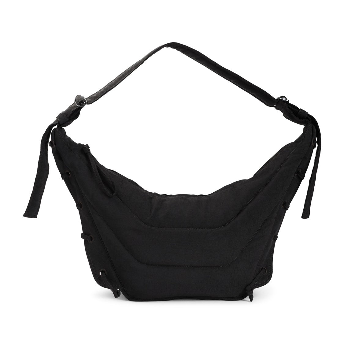 Lemaire Dark Chocolate Brown Soft Game Medium Bag