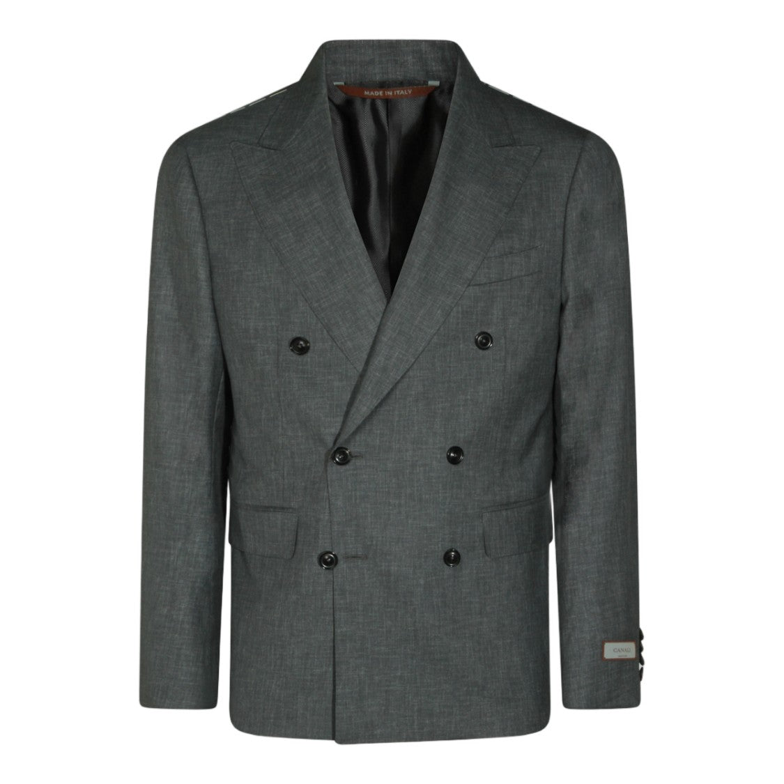 Canali Double-Breasted Suit Jacket