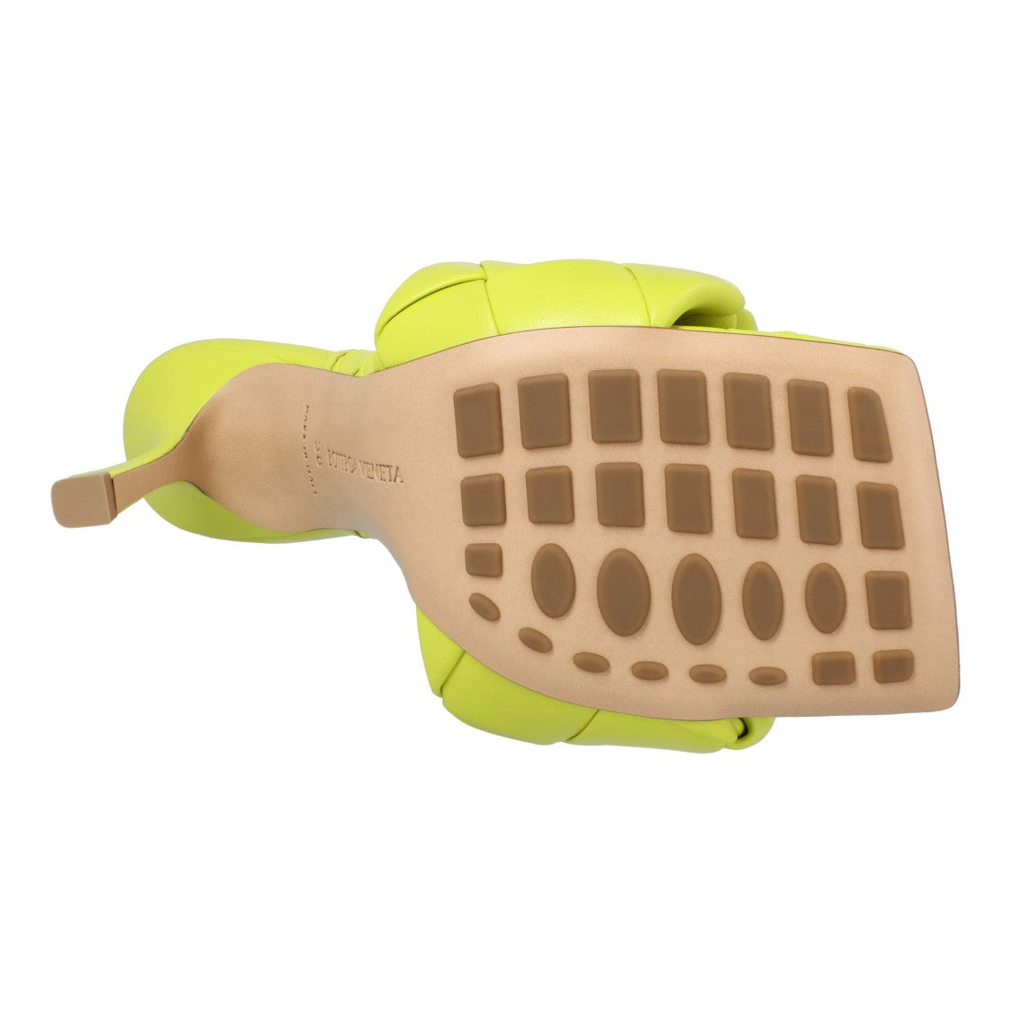 Bottega Veneta Lido Mule Yellow