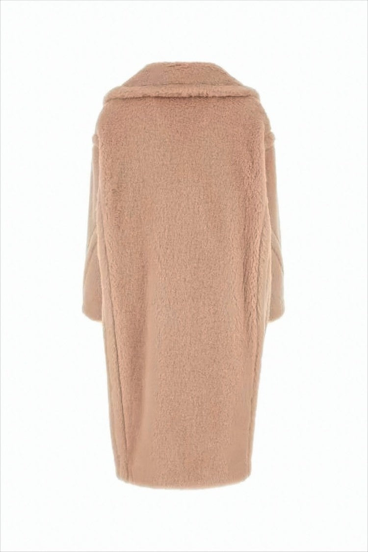 Max Mara Plush Textured Double-Breasted Max Mara Coat