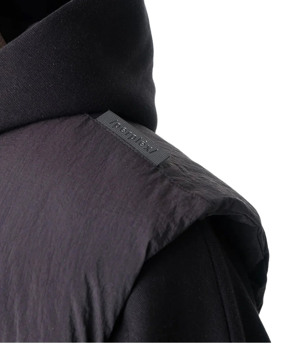 Perplex Black Cotton Knit Sweater