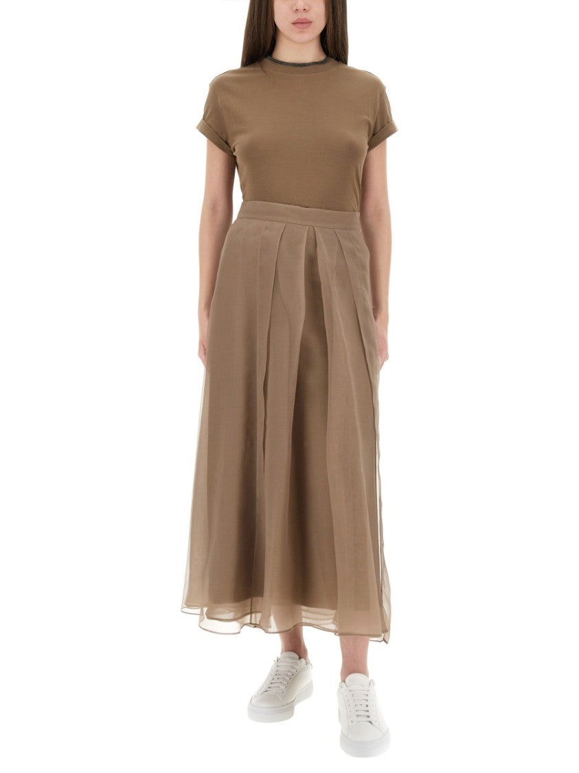 Brunello Cucinelli Refined Cotton Jersey T-Shirt With Timeless Appeal