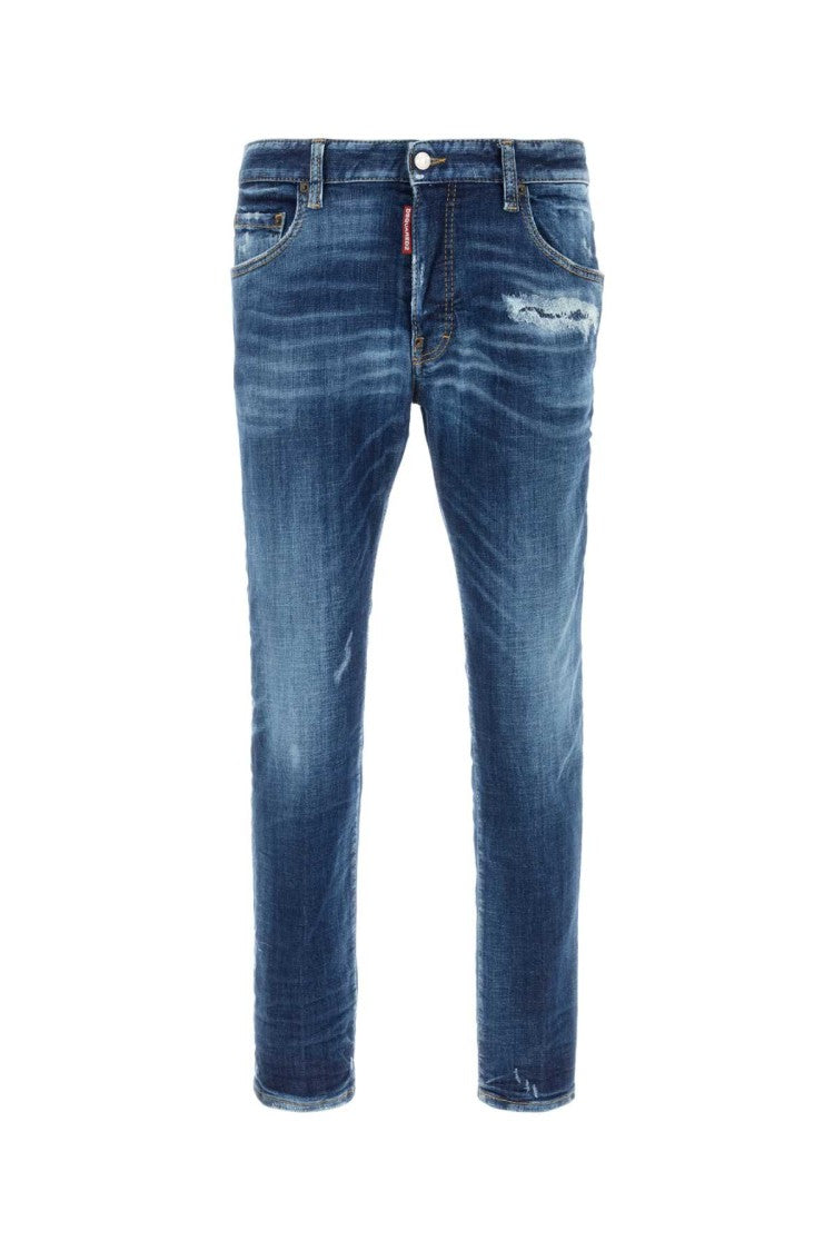 Dsquared2 Stretch Denim Skater Jeans