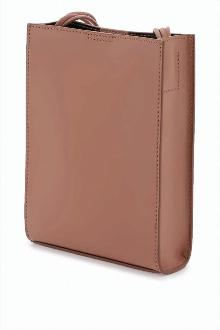 Jil Sander Rectangular Shoulder Bag With Braided Leather Strap