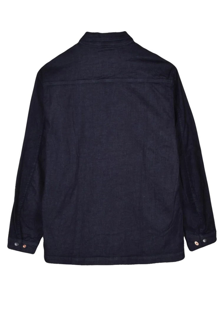 Replay Blue Stretch Cotton Slim Fit Shirt