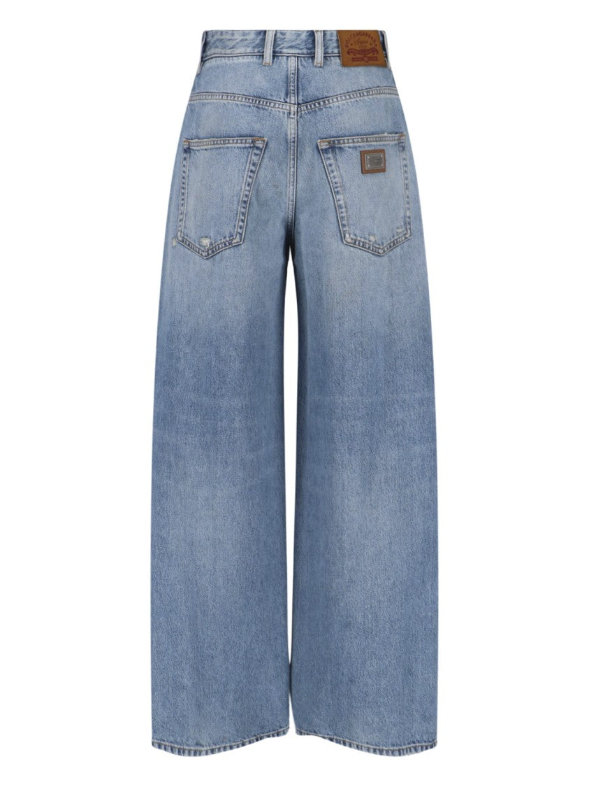 Dolce & Gabbana Classic Straight-Leg Jeans With Mid-Rise Design