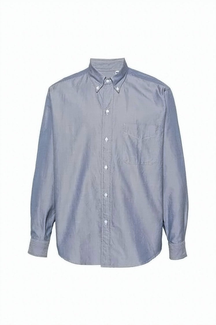 Kaptain Sunshine Long-Sleeve Shirt With Classic Button-Down Collar