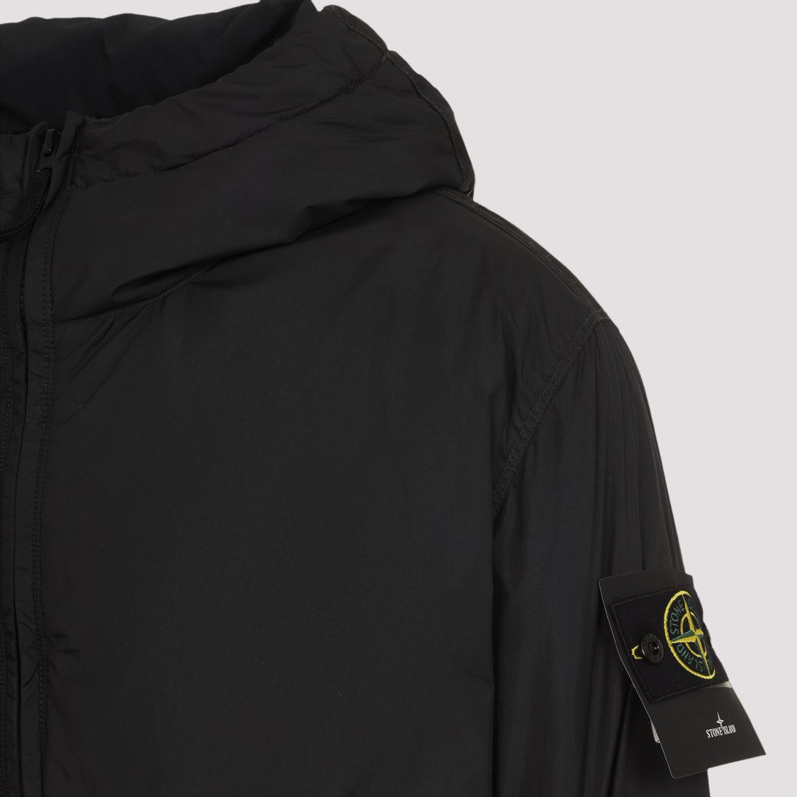 Stone Island Black Polyamide Outerwear