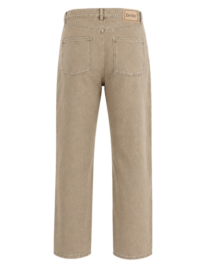 Drôle De Monsieur Straight-Leg Denim Jeans With Classic Five-Pocket Design