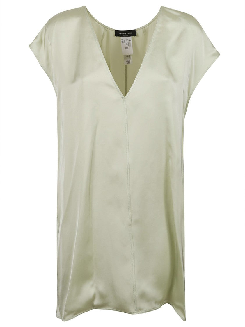 Fabiana Filippi Relaxed Fit V-Neck Shirt