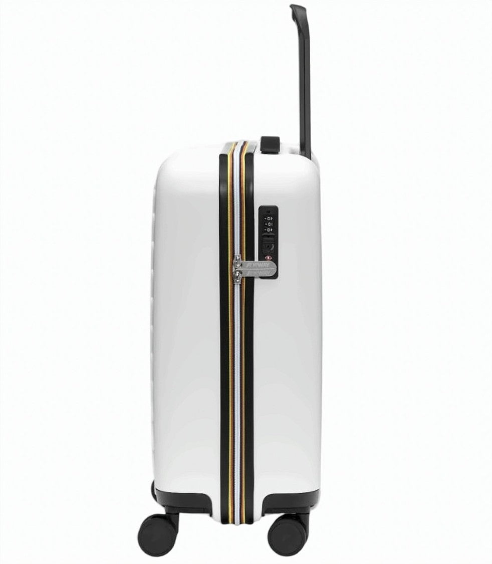 K-Way Eudoxie Logo Polycarbonate Carry On Luggage