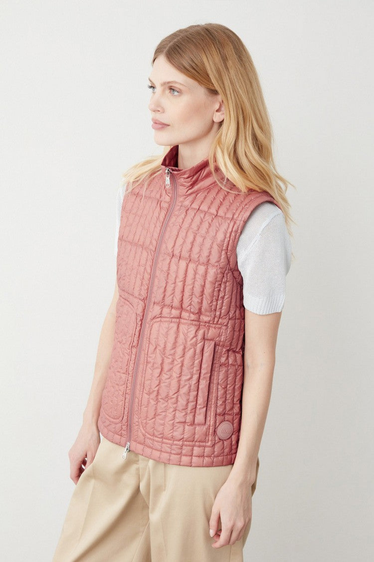 Colmar Pink Technical Nylon Zip-Up Jacket