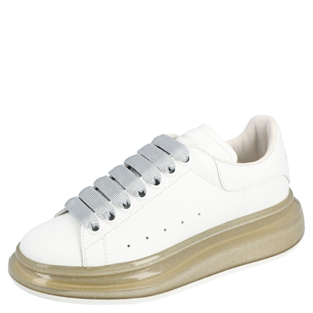 Alexander Mcqueen Oversized Sneaker 'Larry' In White