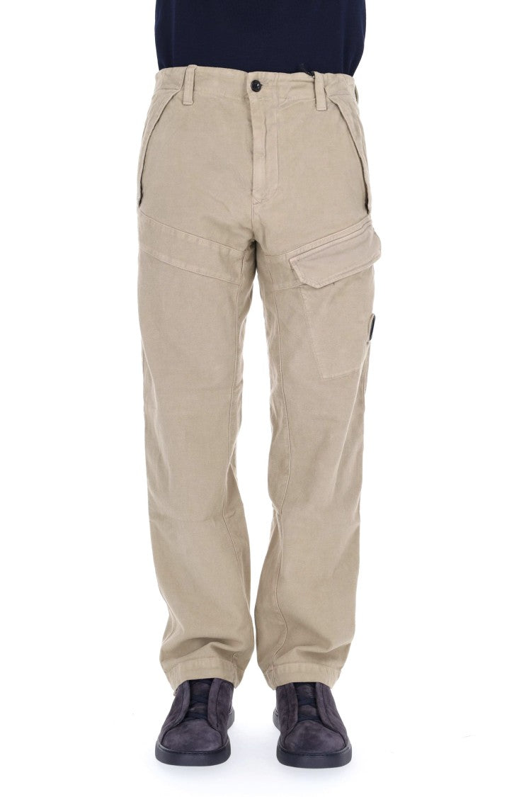 C.P. Company Stretch Moleskine Cotton Trousers