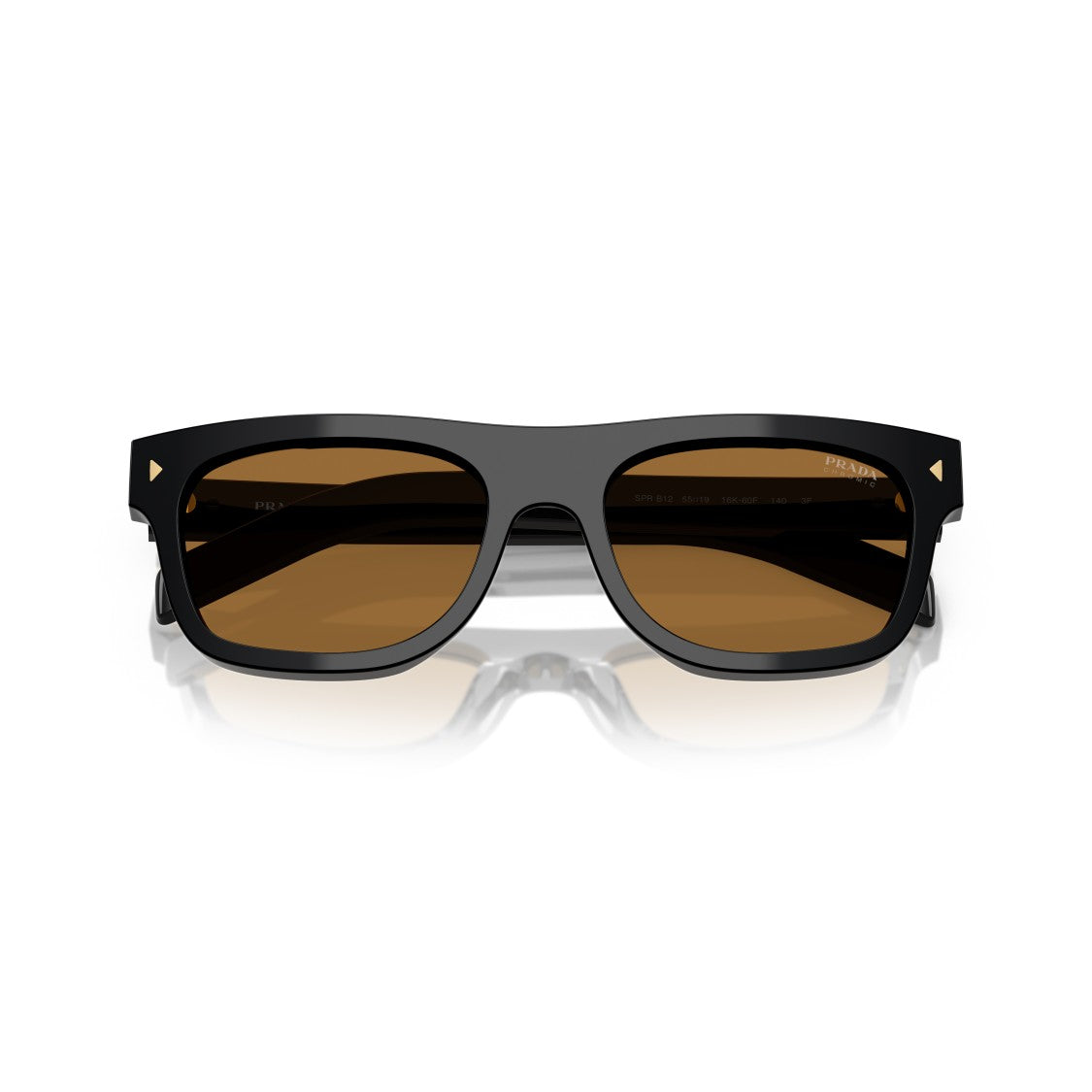 Prada 0Pr B12s Bold Rectangular Acetate Sunglasses