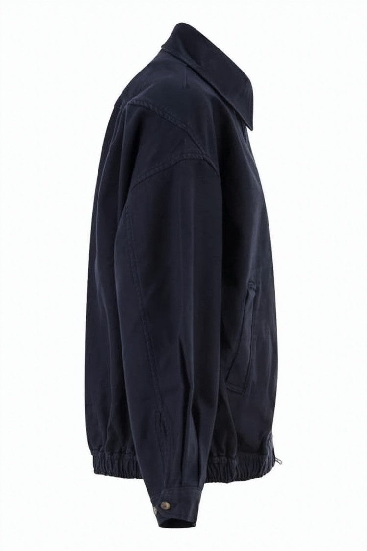 Polo Ralph Lauren Classic Black Jacket With Embroidered Logo Detail