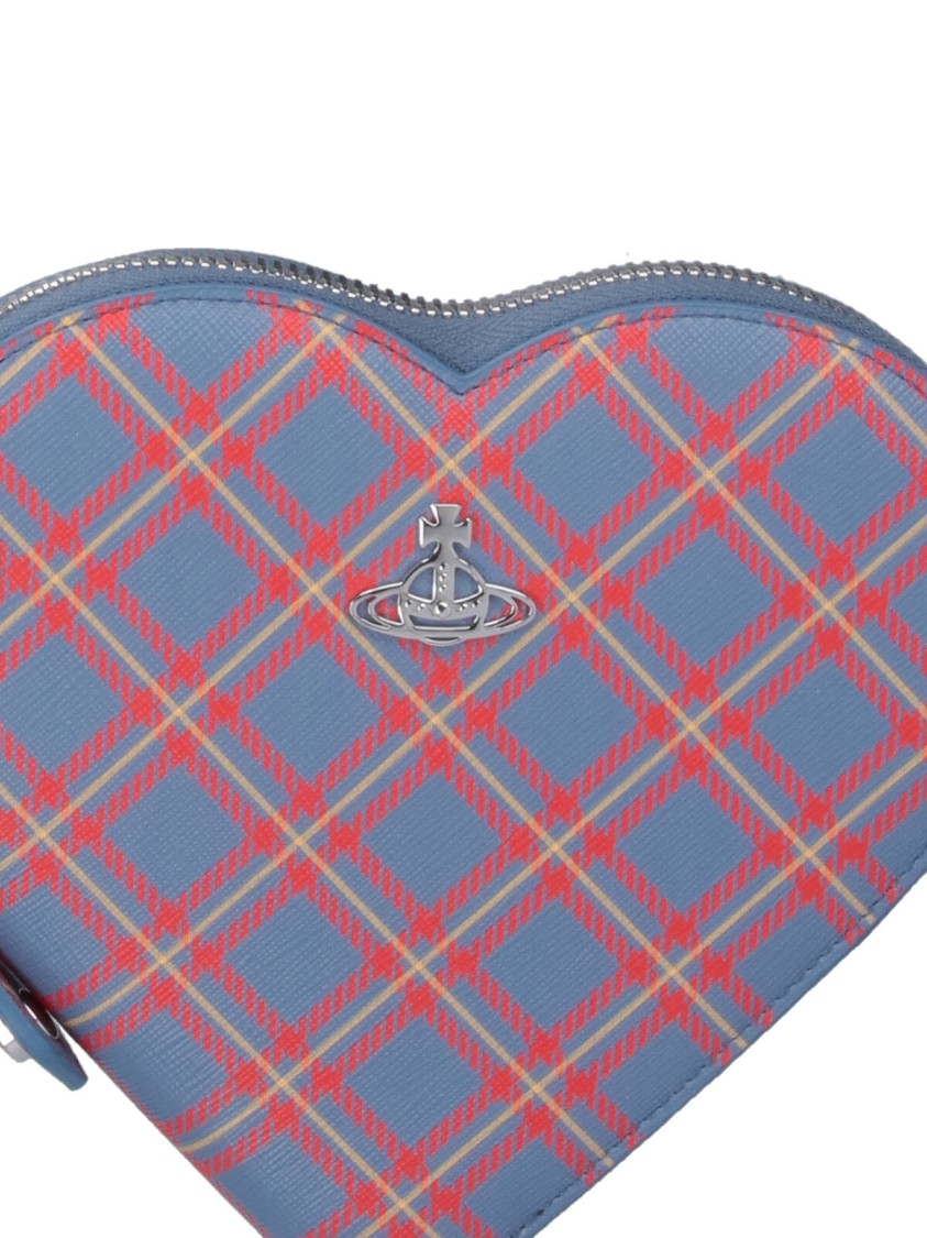 Vivienne Westwood "Louise Heart" Crossbody Bag – Multicolor