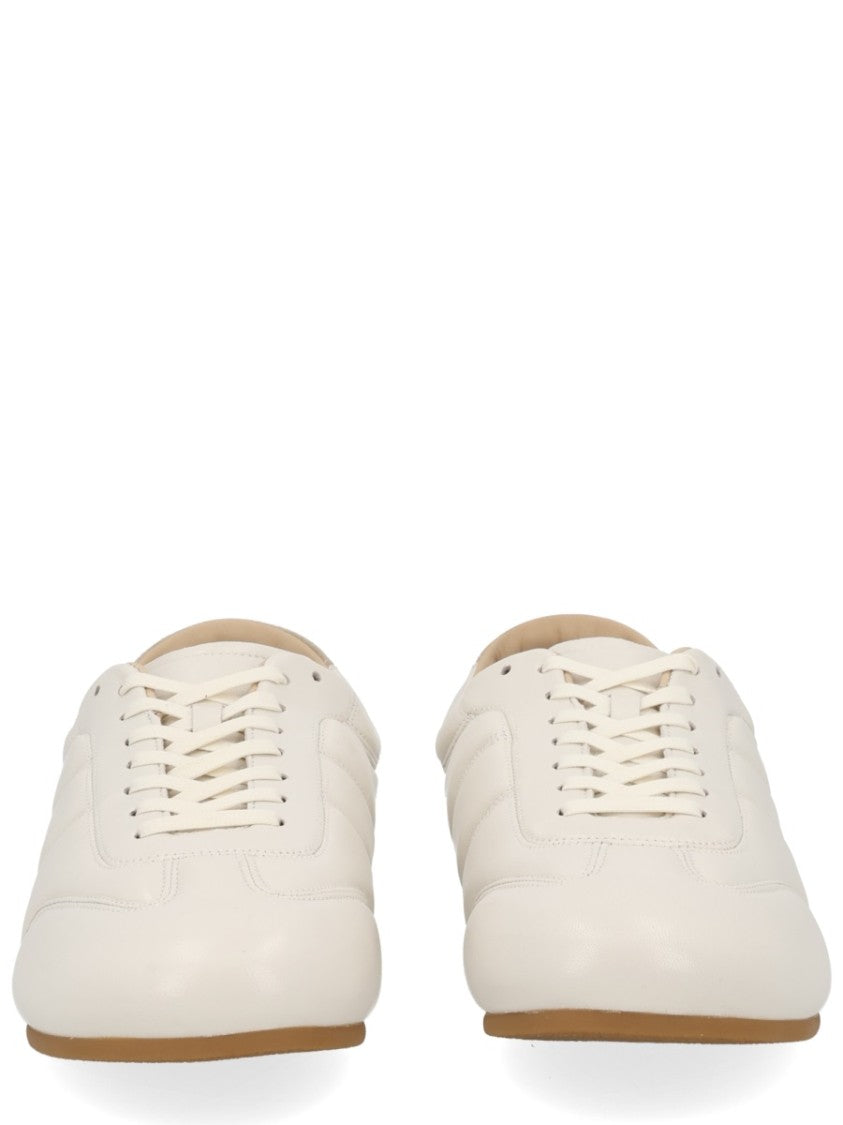 Lemaire Black Lamb Leather Soft Runner Sneakers