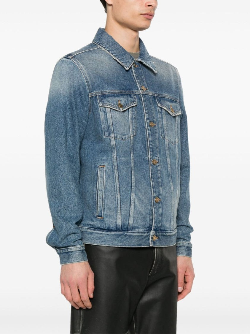 Golden Goose Button-Up Regular Denim Jacket