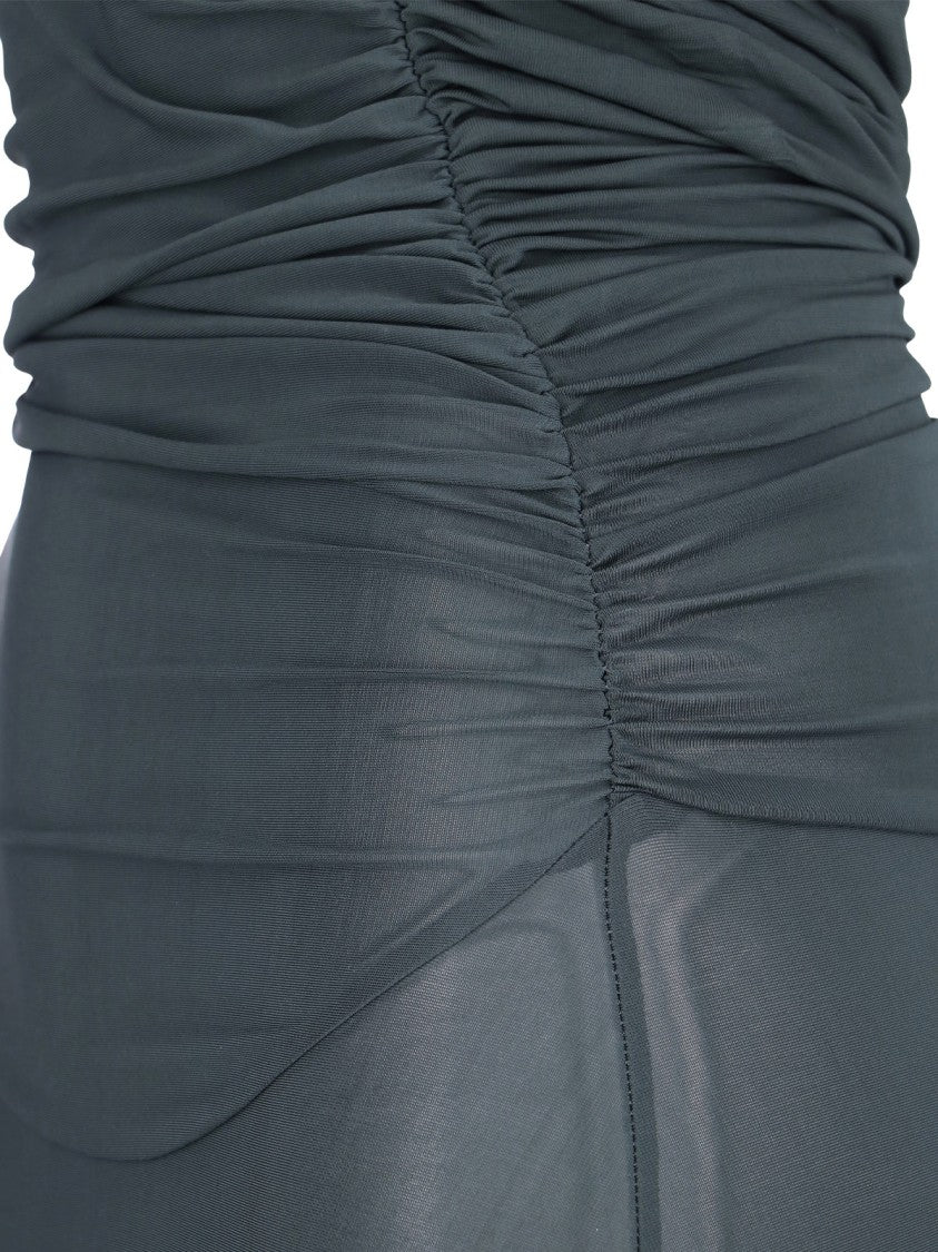 Paloma Wool Wool Halter Maxi Dress – Navy