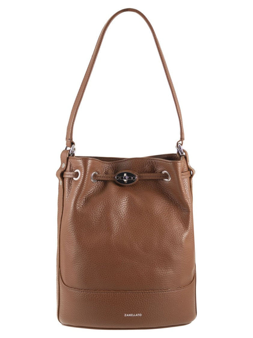 Zanellato Monda' - Leather Bucket Bag S