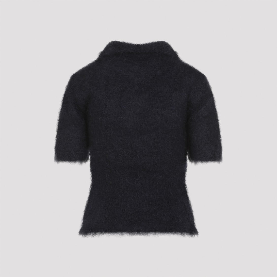 Marni Blue Mohair Polo