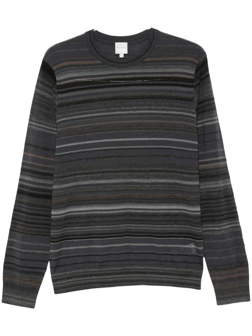 Paul Smith Horizontal Striped Crewneck Sweater