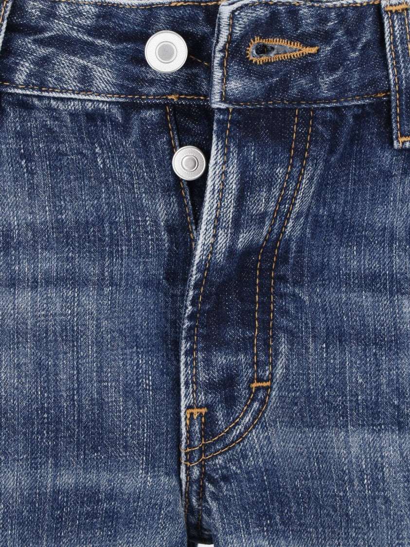 Jeanerica Straight-Leg Jeans With Classic Five-Pocket Design