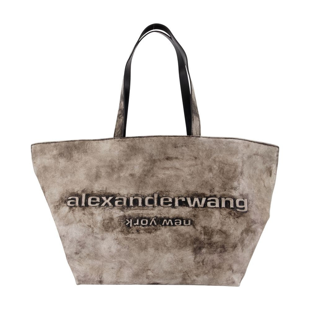Alexander Wang Punch Shopper Bag - Leather - Grey