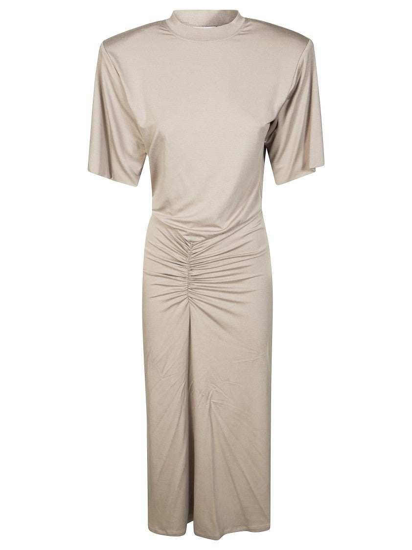 The Andamane High Neck Fitted Center Center Dress
