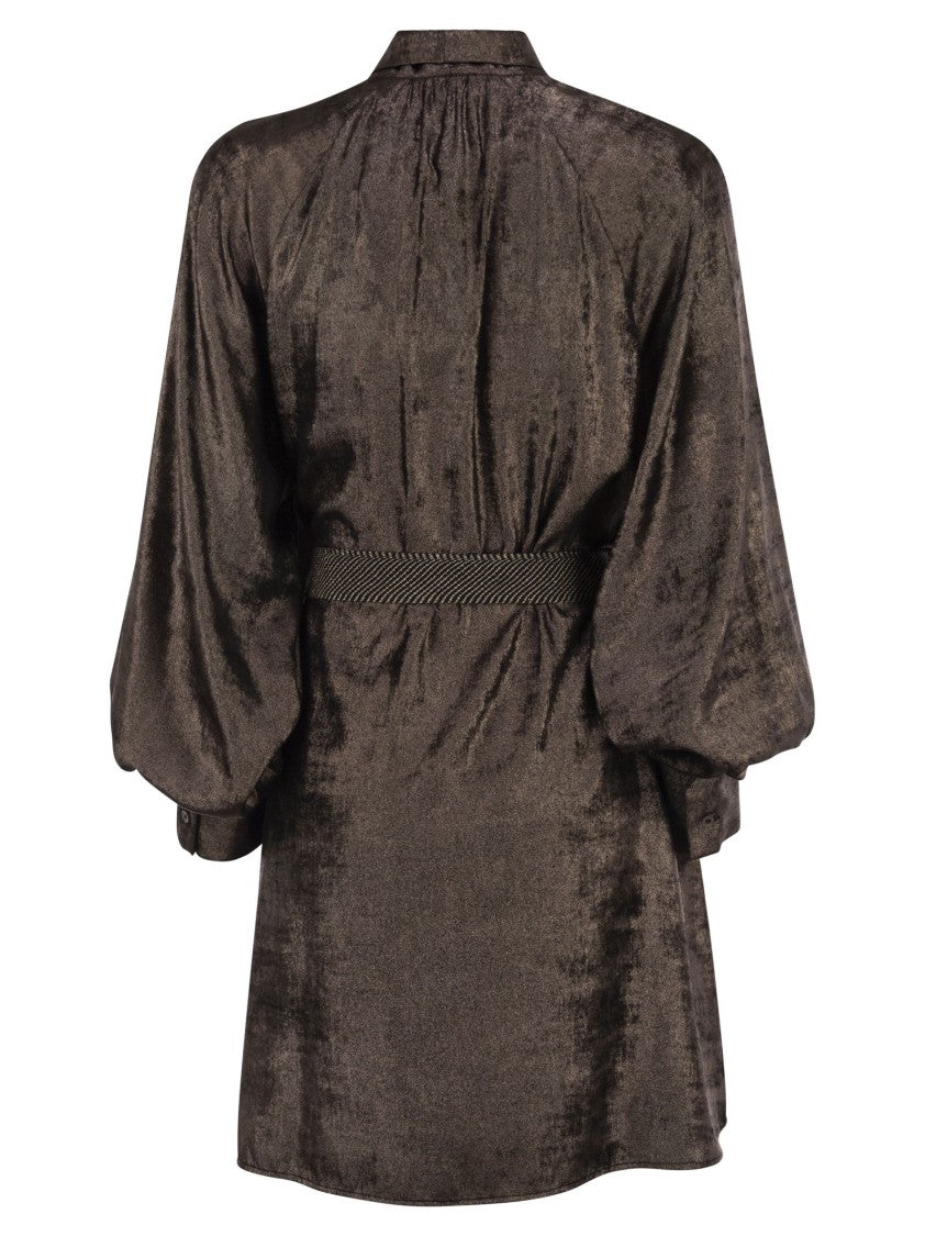 Max Mara Bunny1234 - Laminated Chiffon Dress