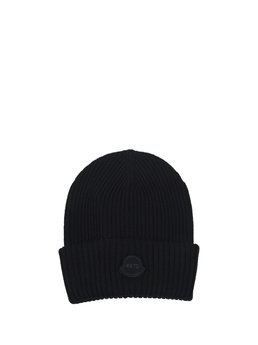Moncler Genius X Edward Enninful Ribbed Knit Hat With Folded Cuff