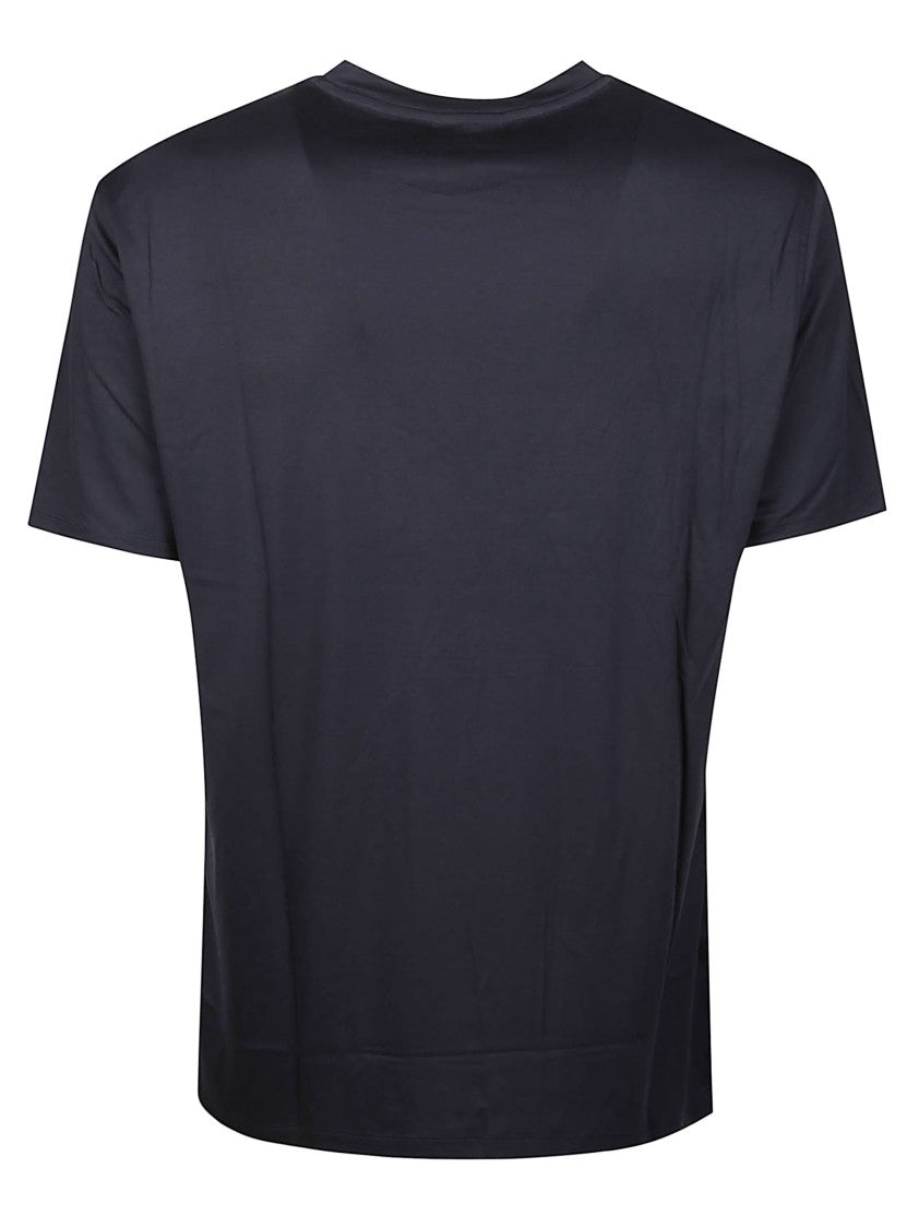Emporio Armani Black Slim-Fit Modal-Blend T-Shirt
