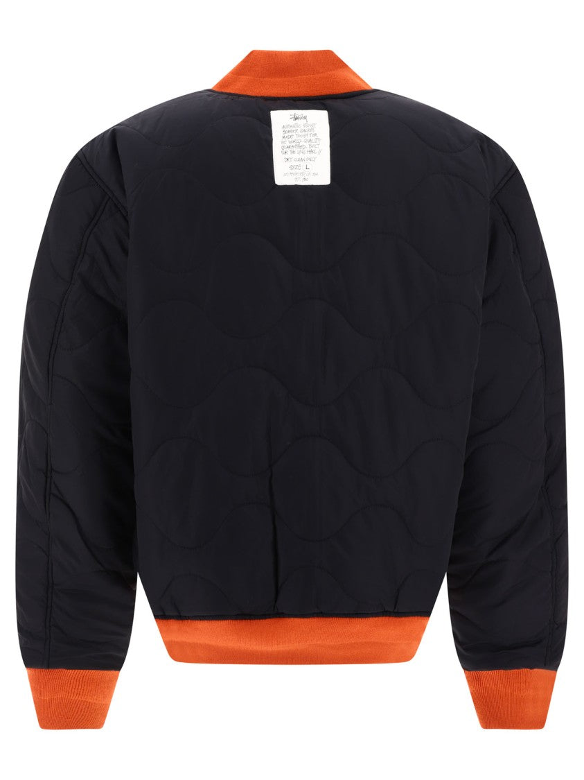 Stussy Reversible Orange Nylon Jacket