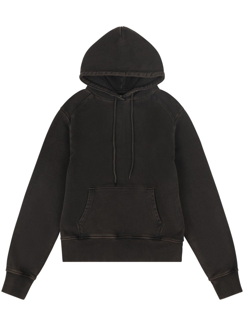Entire Studios Relaxed Fit Hooded Sweatshirt With Faded Detailing