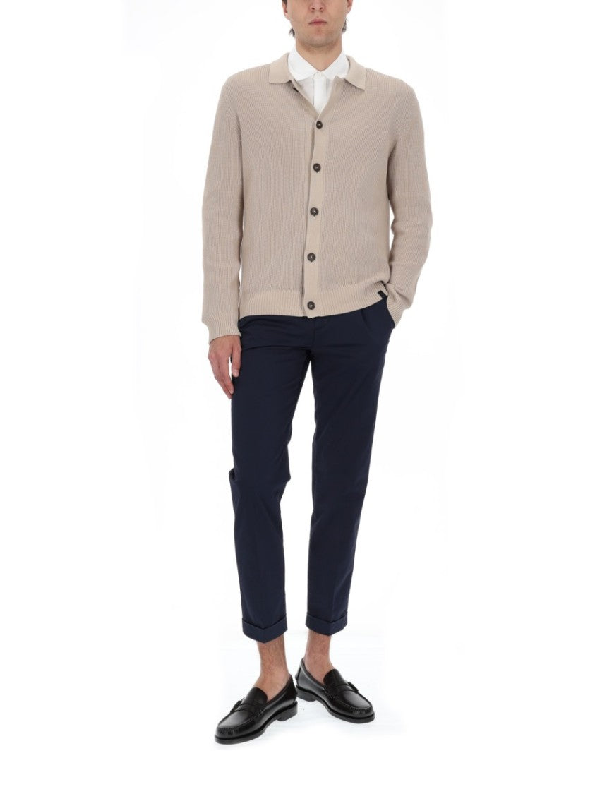 Fay Capri Tailored Silhouette Cuffed Trousers