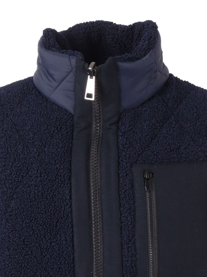 Ballantyne Reversible Double-Faced Vest With High Collar