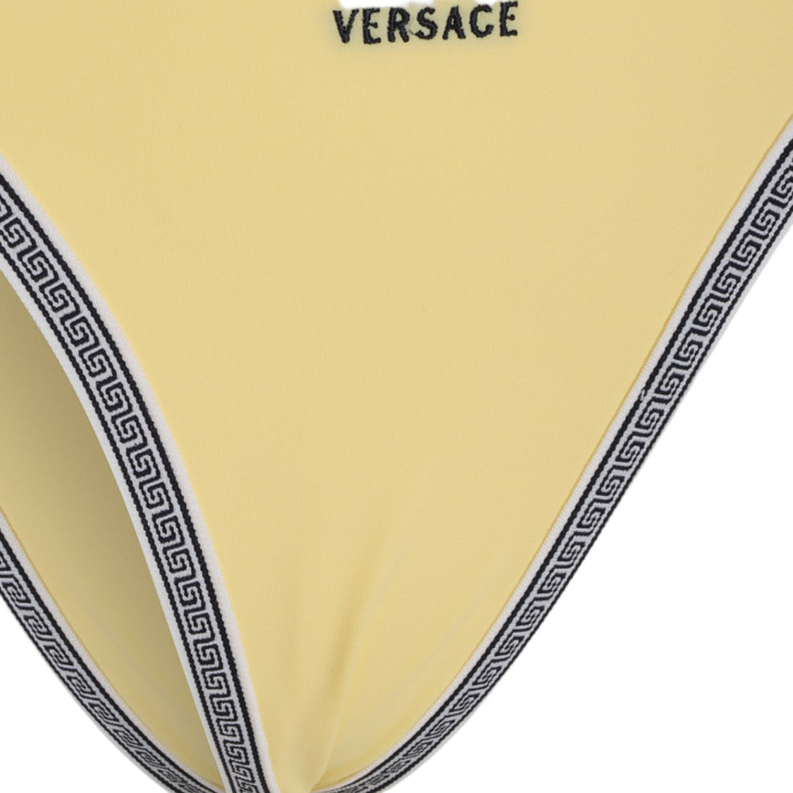Versace Bikini Bottom With Greek Key Patterned Trim