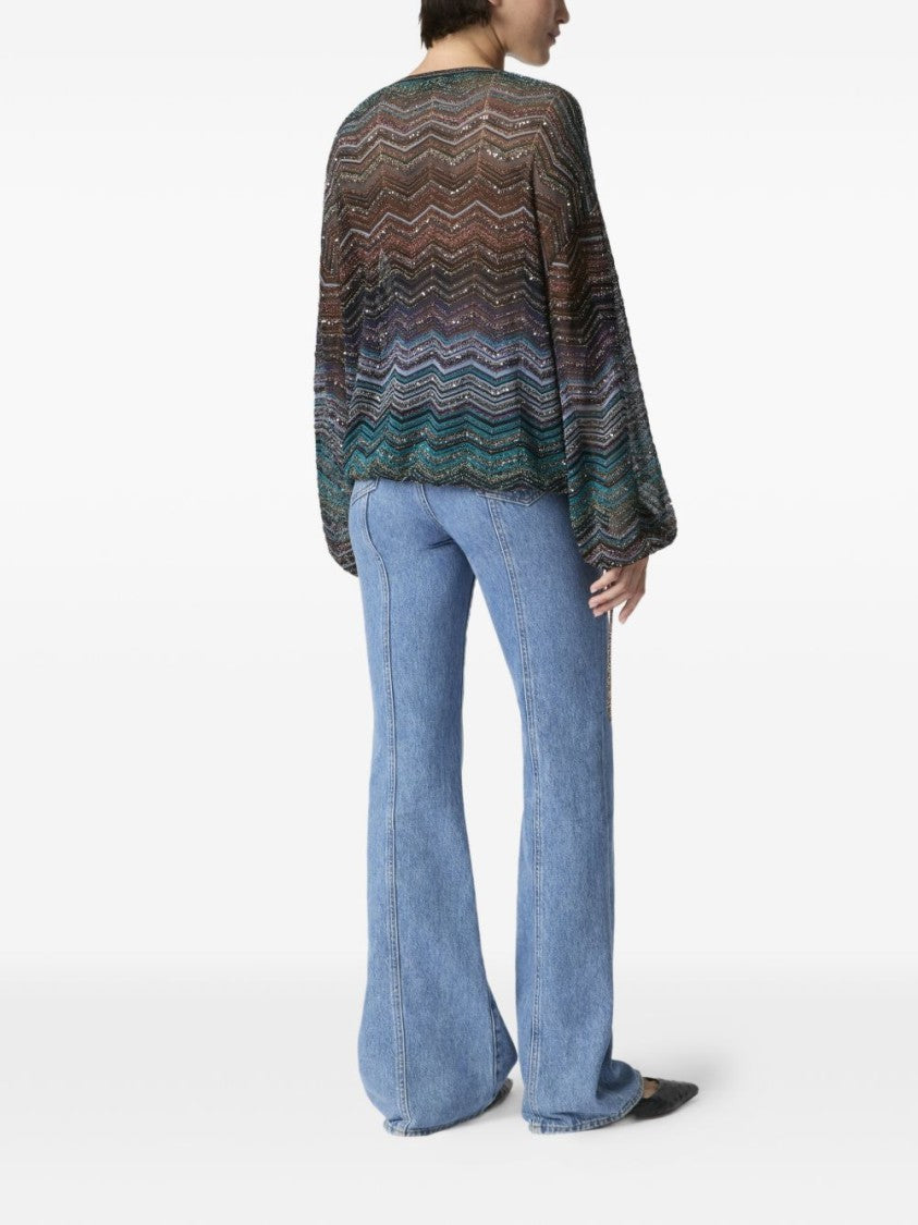 Missoni Oversized V-Neck Shirt