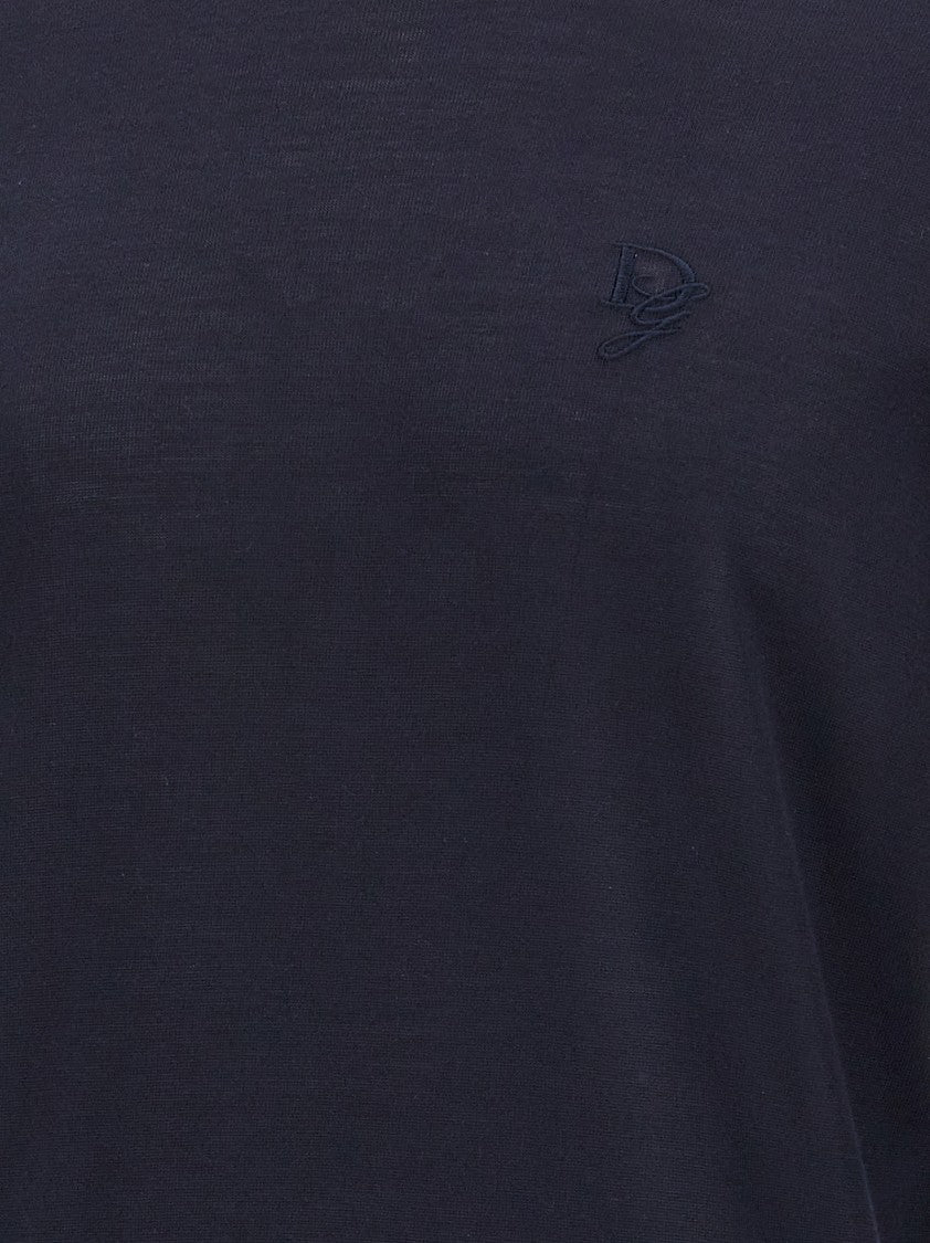 Dolce & Gabbana Black Silk Sweater