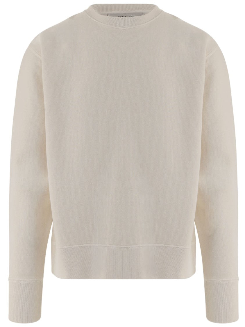 Golden Goose Ivory Cotton Double Star Sweatshirt