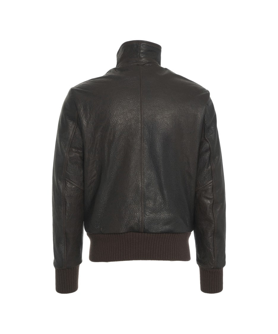Giorgio Brato Nappa Bomber Jacket