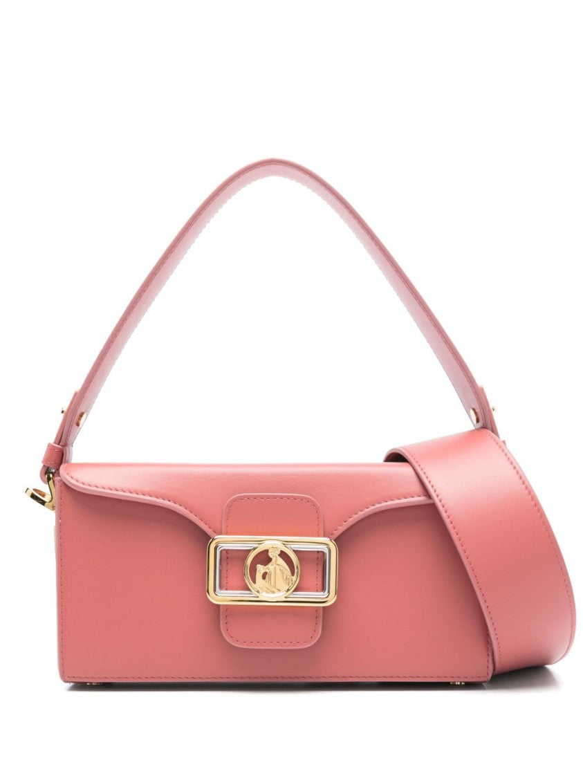 Lanvin Ruby Pink Foldover Top Magnetic Bag
