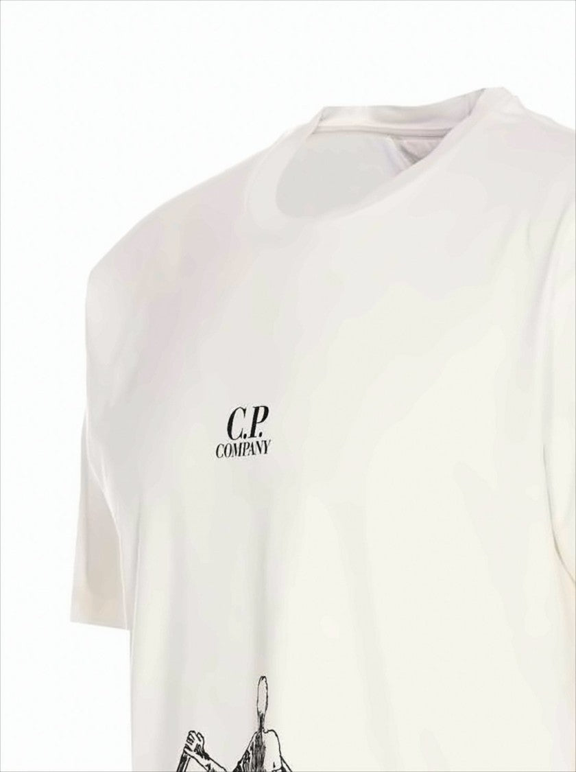 C.P. Company Graphic Print Short-Sleeve T-Shirt