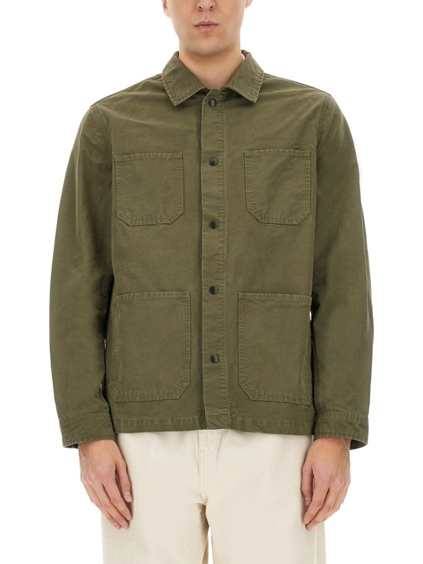 Woolrich Button-Up Cotton Shirt