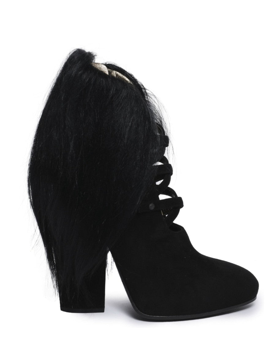 Bottega Veneta Fur Heels