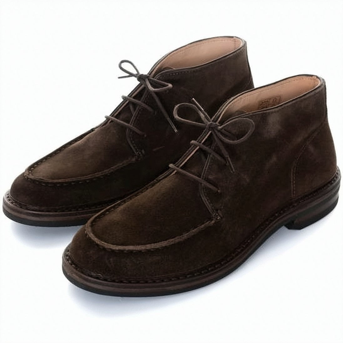 Astorflex Moccasin-Toe Ankle Boots With Suede Upper