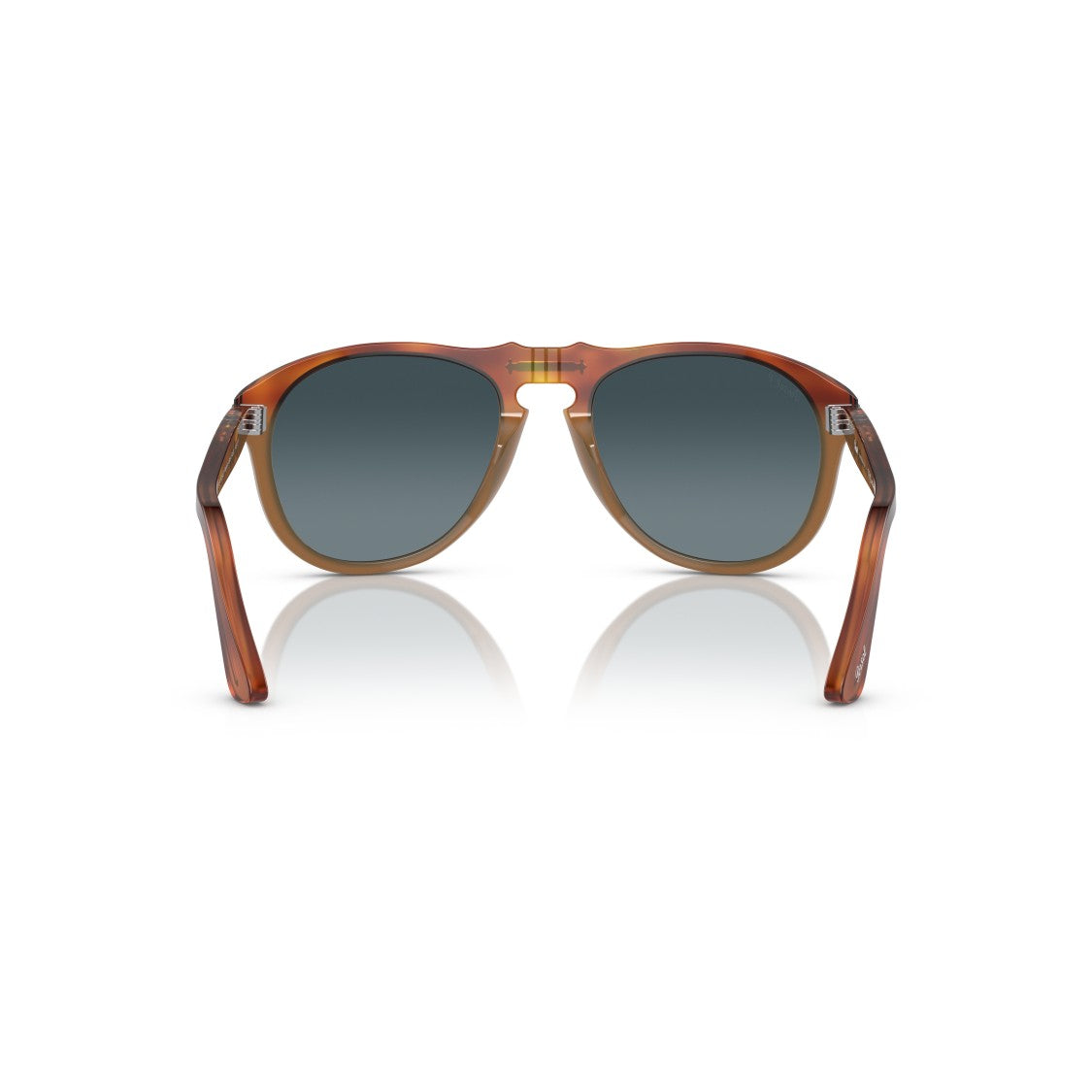 Persol 0Po0649 Rounded Tortoiseshell Sunglasses With Keyhole Bridge