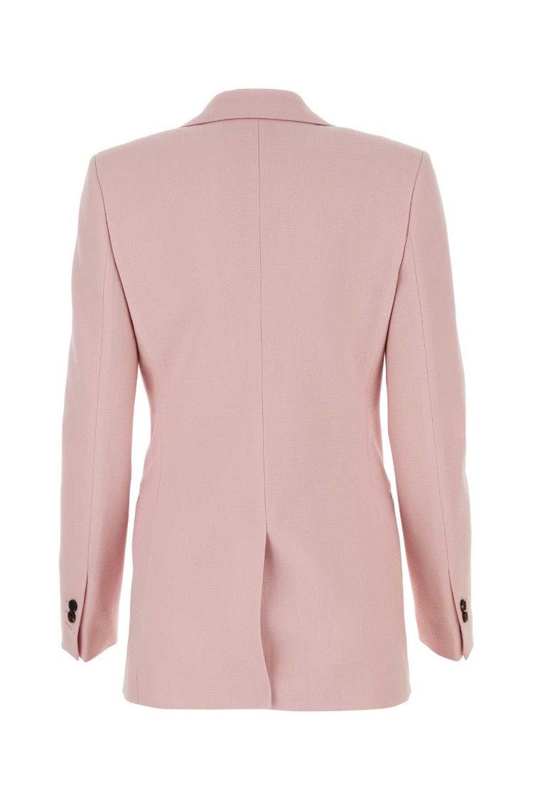 Burberry Pink Wool Blazer